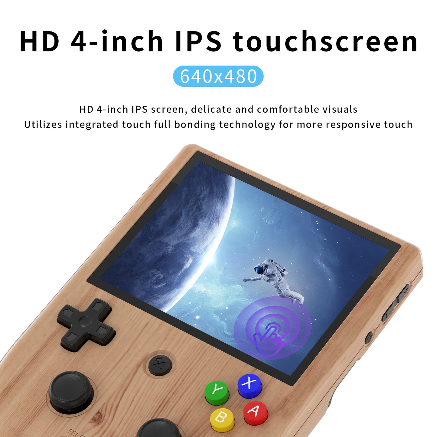 【Excellent Bundle】RG405V【Buy 1 Get 1Game Card(256G)+10 Customized Games+1 Card Reader+1 Fancy Case+1 Screen Protector+1 Type-C Cable】Handheld Game Console 4” IPS Touch Screen Android 12 T618 5500mAh 5G WiFi BT Heat Dissipation Over 22K Games 25 Emulators