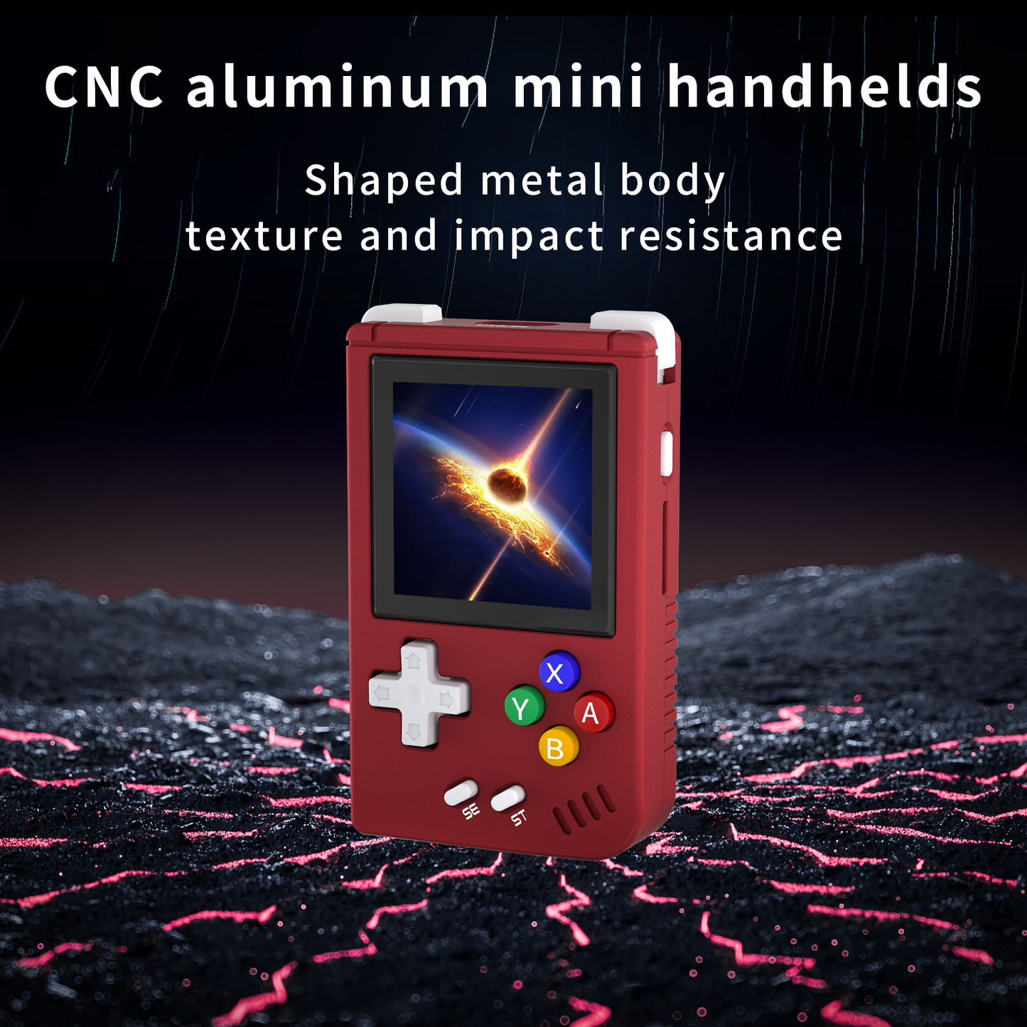 【HIFI/Metal Shell/PS1/Keychain/10Hours】Anbernic RG Nano 【Buy 1 Get 1 Keychain+1 Audio Cord Cable+1 USB Cable】Portable Mini Retro Handheld Game Console Linux System 1.54" IPS Screen Over 12 Emulators with 10K Games Playable