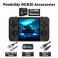 【Super Bundle】Powkiddy RGB30【Buy 1 Get 1 HDMI Cable+1 Fancy Case+1 Type-C Cable】 Handheld Game Console 4-inch HD Screen RK3566 CPU WiFi 5G JEL OS Bluetooth Over 23 Emulators with over 21000 games pre-installed