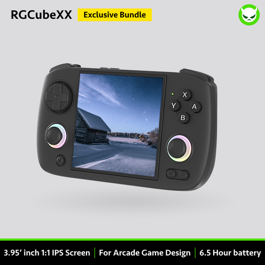 RGCube XX Linuxx Handheld Game Console With 4' inch IPS Screen & 5G WiFi Bluetooth & HDMI TV Output& 3800mAh Battery  & Over 18K games pre-installed