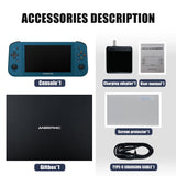 【PS3/Steam/XBOX360/Window11】WIN600【Buy 1 Get 1 HDMI Cable+1 Fancy Case+1 Multi-Port Adapter】PC Gaming Handheld Console Steam OS +Windows11, 5G WiFi 4.2 Bluetooth 3020e Dali APU 16GB RAM DDR4/1TB SSD 5.94 Inch Screen 9000mAh Battery Over 28K Games