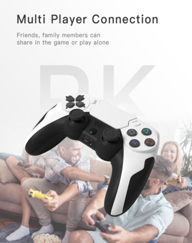 【Wireless/BT4.0/Duel Vibration】Anbernic Gamepad suitable for 353M/V/VS/PS/PC Wireless Bluetooth 4.0 Gamepad Dual Vibration Six-Axis with Touch Microphone Game Console Controller Joystick